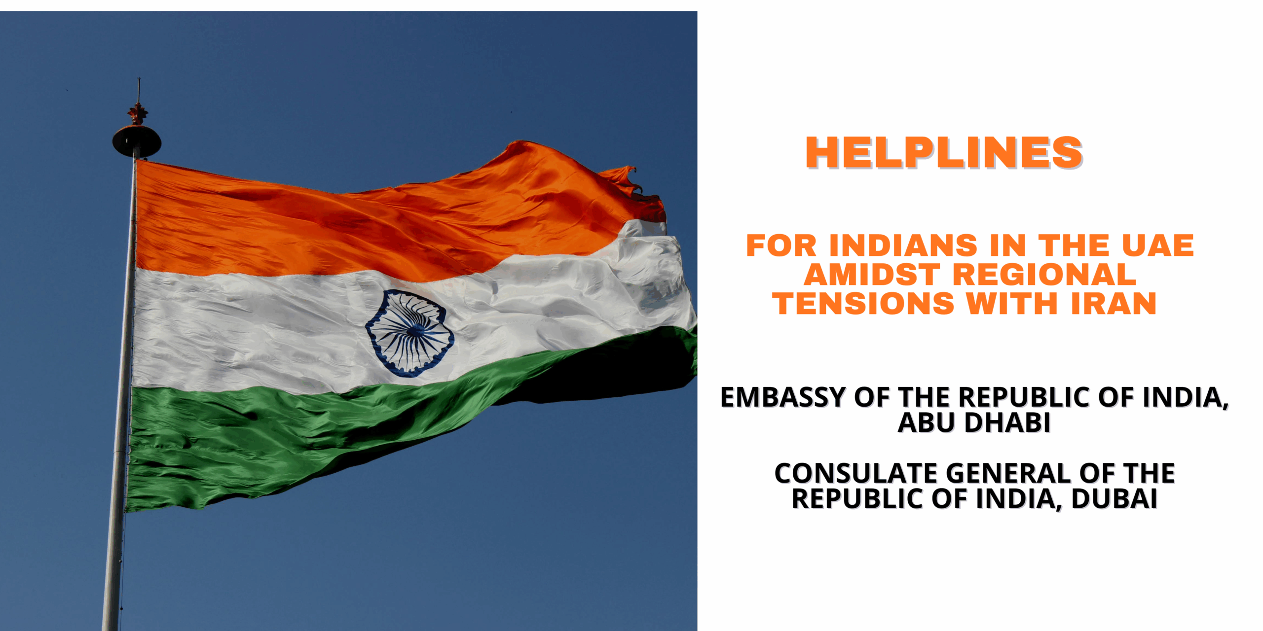 UAE Official Update: Consular Support for Indians amidst regional tensions with Iran