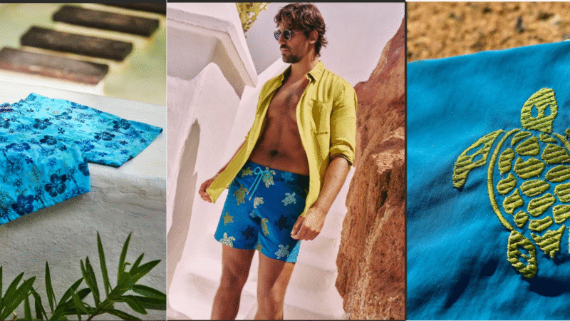 Limited-Edition Men’s Mistral Collection by Vilebrequin Lands at Hamac Beach Boutique
