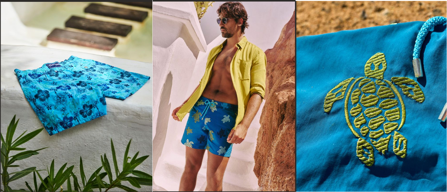 Limited-Edition Men’s Mistral Collection by Vilebrequin Lands at Hamac Beach Boutique