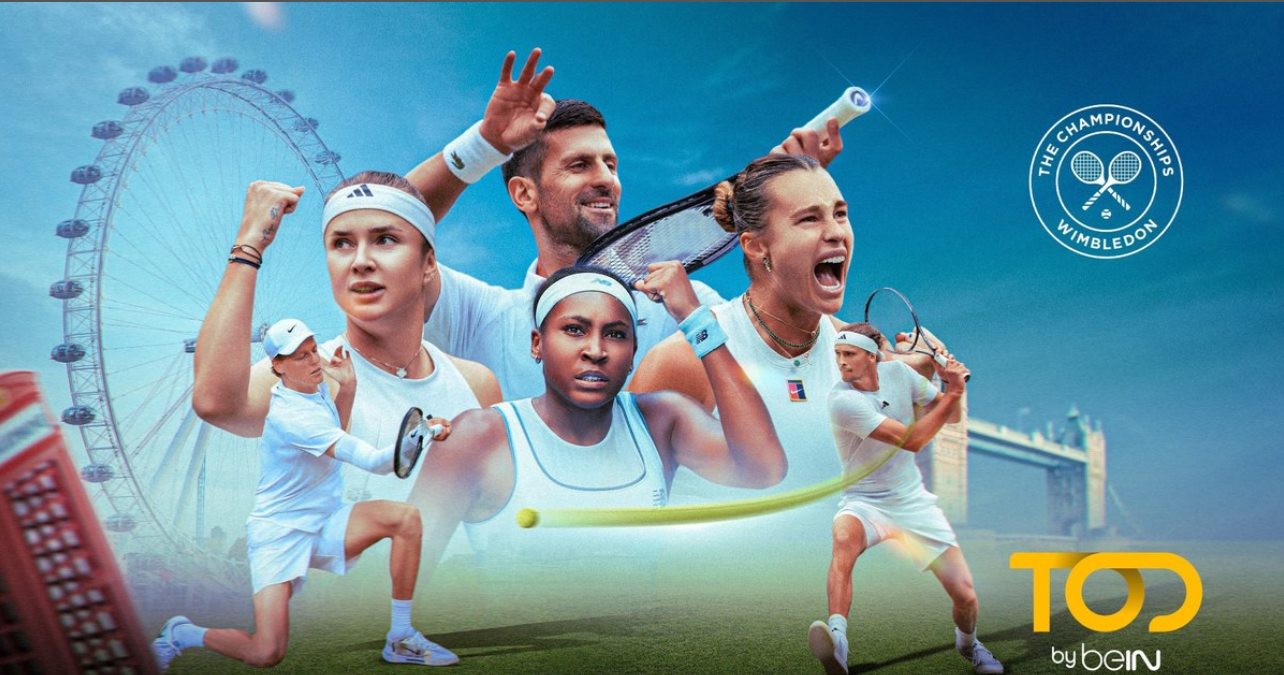 What to Watch on TOD by beIN This July: Wimbledon, Formula 1 and the FIFA World Cup 2026™