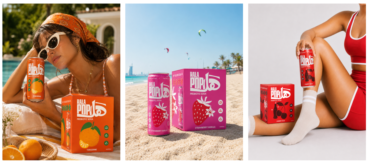 Meet HalaPop: The UAE’s Homegrown Prebiotic Soda That’s Bringing Gut-Friendly Fizz to Your Fridge