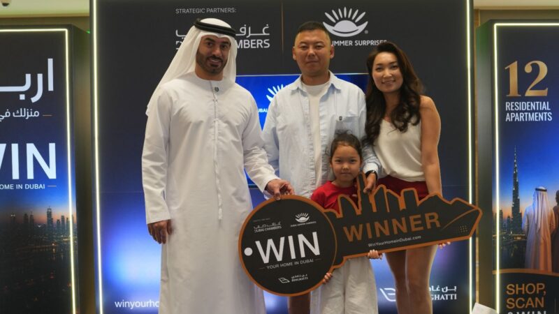 Kazakhstani Visitor Wins Studio Apartment in Dubai Through ‘Win Your Home in Dubai’ Campaign