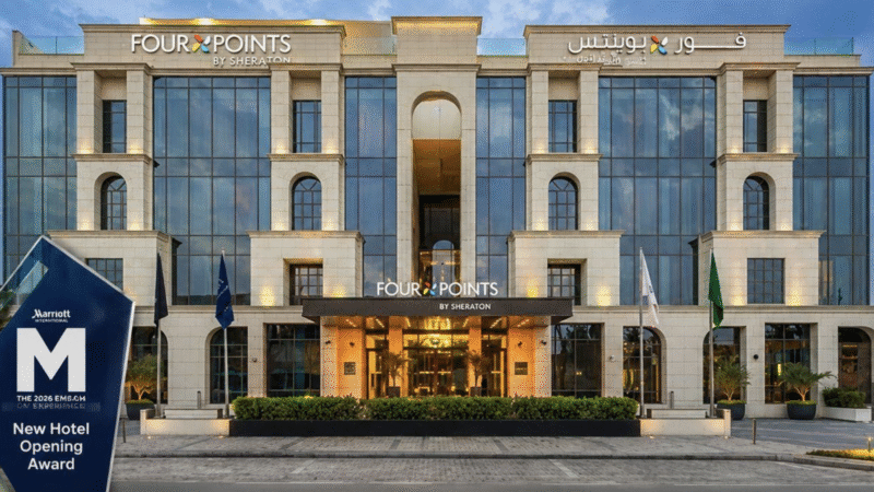Four Points by Sheraton Riyadh Wins Marriott’s 2026 EMEA Hotel Opening Award