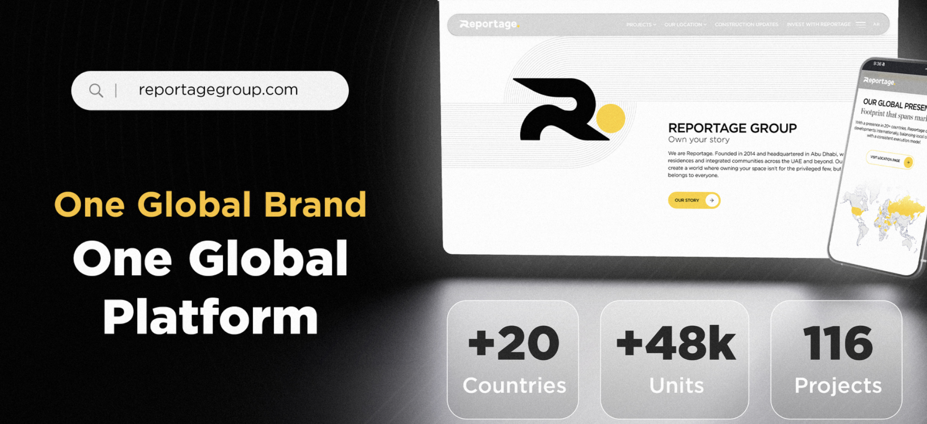 Reportage Group Unveils New Global Digital Platform to Power International Growth