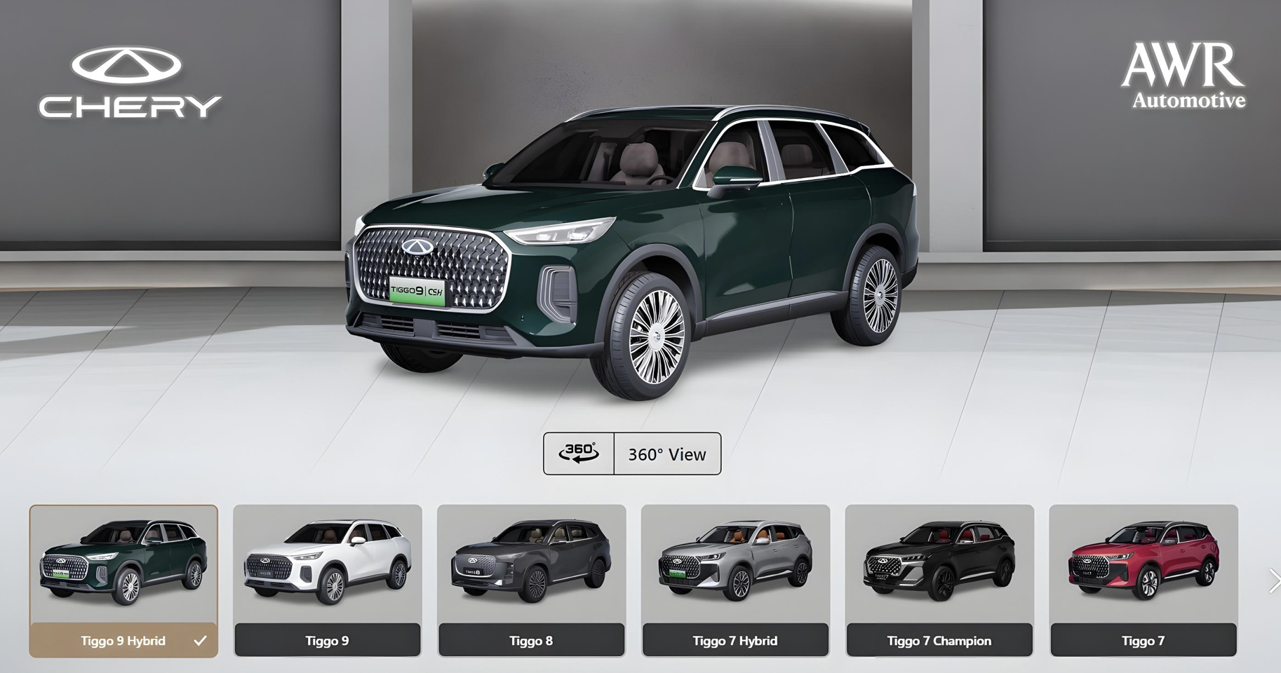 Chery UAE Launches 360° Virtual Showroom for an Interactive Car Buying Experience