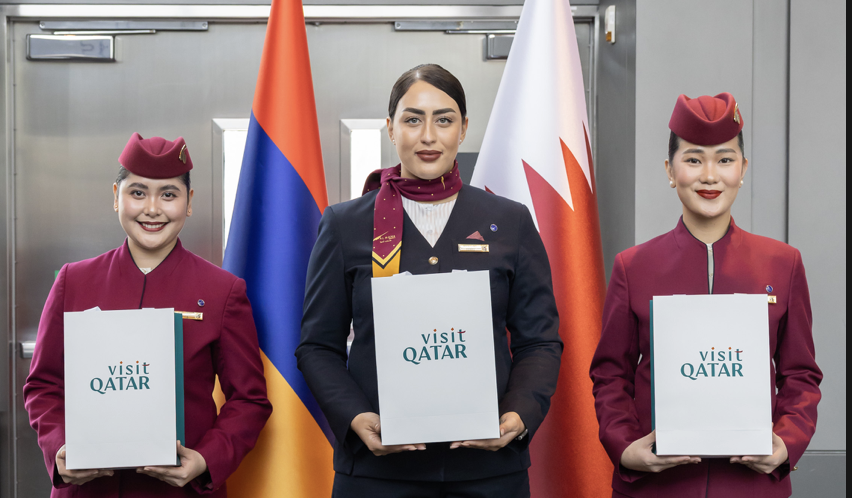 Qatar Welcomes First Leisure Charter Flight from Armenia, Strengthening Inbound Tourism