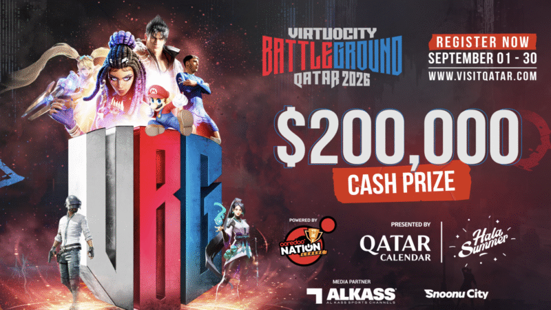 Virtuocity Battle Ground Qatar 2026 Returns with USD 200,000 Esports Prize Pool