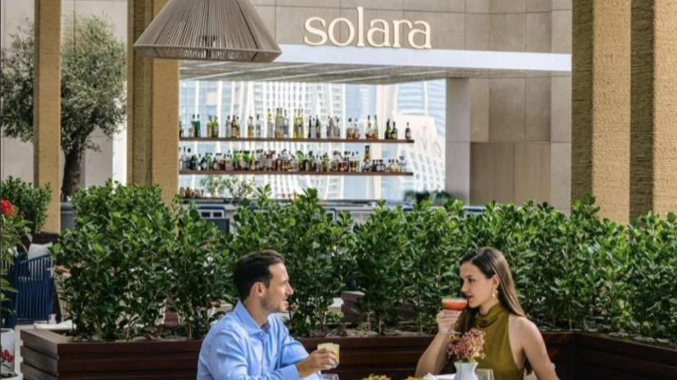 Solara address dubai mall dining