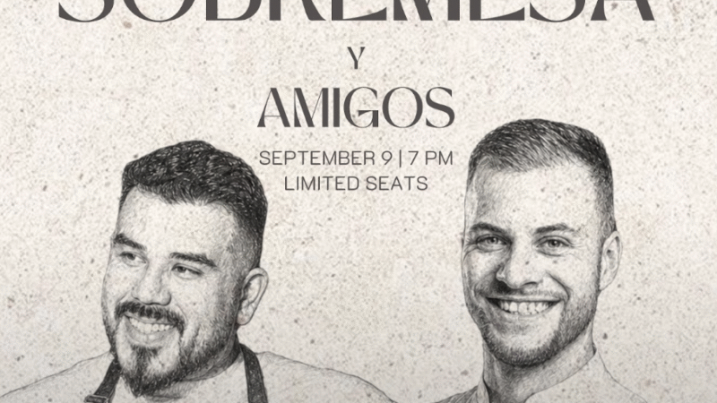Sobremesa Y Amigos Returns with a One-Night-Only Chef Collaboration in Downtown Dubai