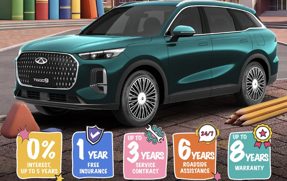 Chery UAE Launches Back-to-School Car Offers with 0% Interest and Added Ownership Benefits