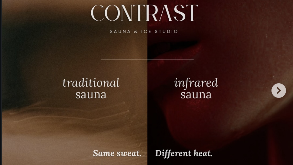 Sauna and Ice Bath at Contrast Wellness, Golden Mile Galleria and Circle Mall