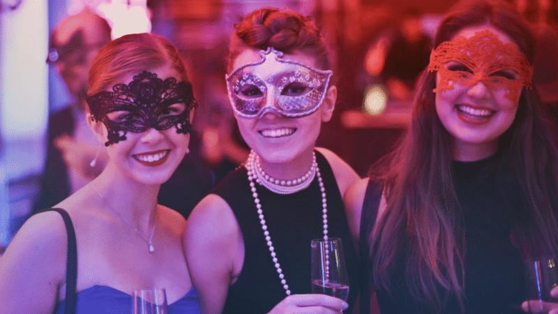 New Year’s Eve 2027 at At.mosphere Dubai: Masquerade Dinner at Burj Khalifa from AED 2,000